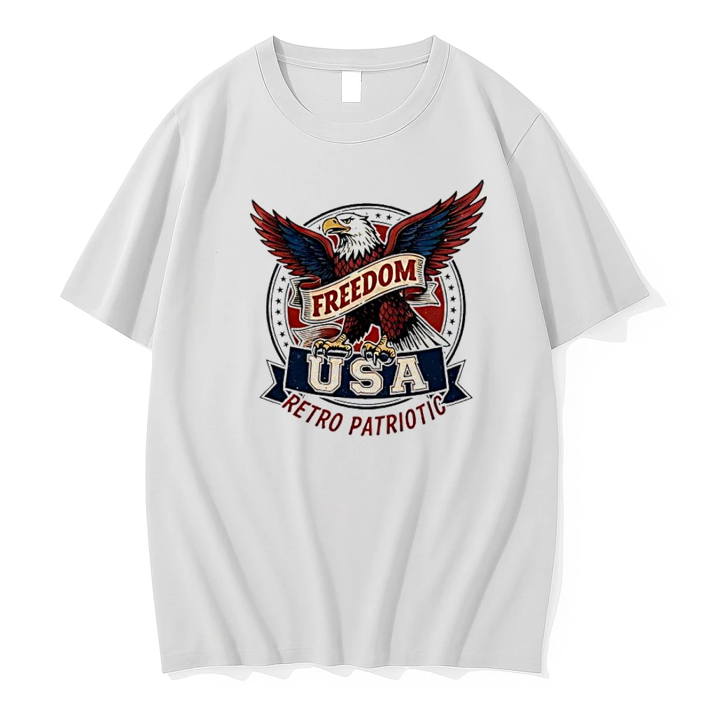 Whatwillwear Dalatshirt 20251222_101533 167_usa Eagle Freedom Retro Patriotic Shirts