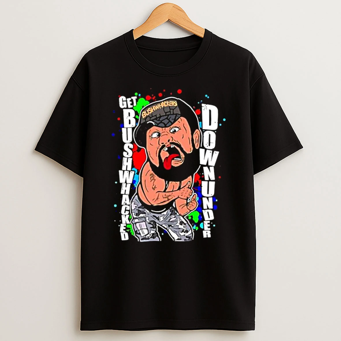 Whatwillwear Dalatshirt 20251222_101533 167_wwe Get Bushwhacked Down Under The Bushwhackers Cartoon Meme Shirts
