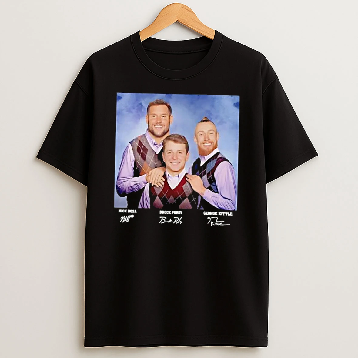 Whatwillwear Dalatshirt 20251222_123232 59_nick Bosa George Kittle Brock Purdy Football San Francisco Step Brothers Shirts