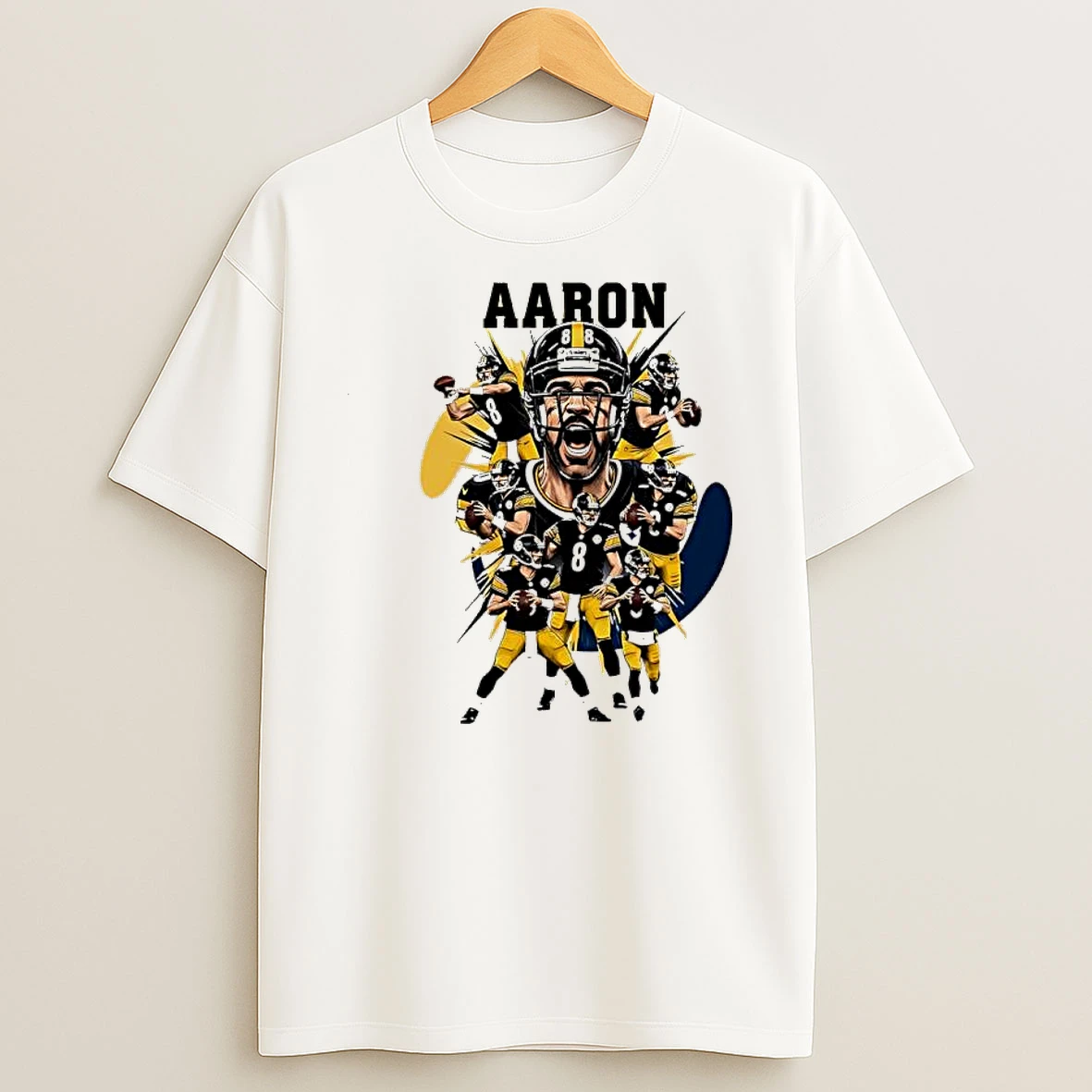 Whatwillwear Dalatshirt 20251222_123232 59_pittsburgh Steelers Aaron Rodgers Bootleg Football Mascot Shirts