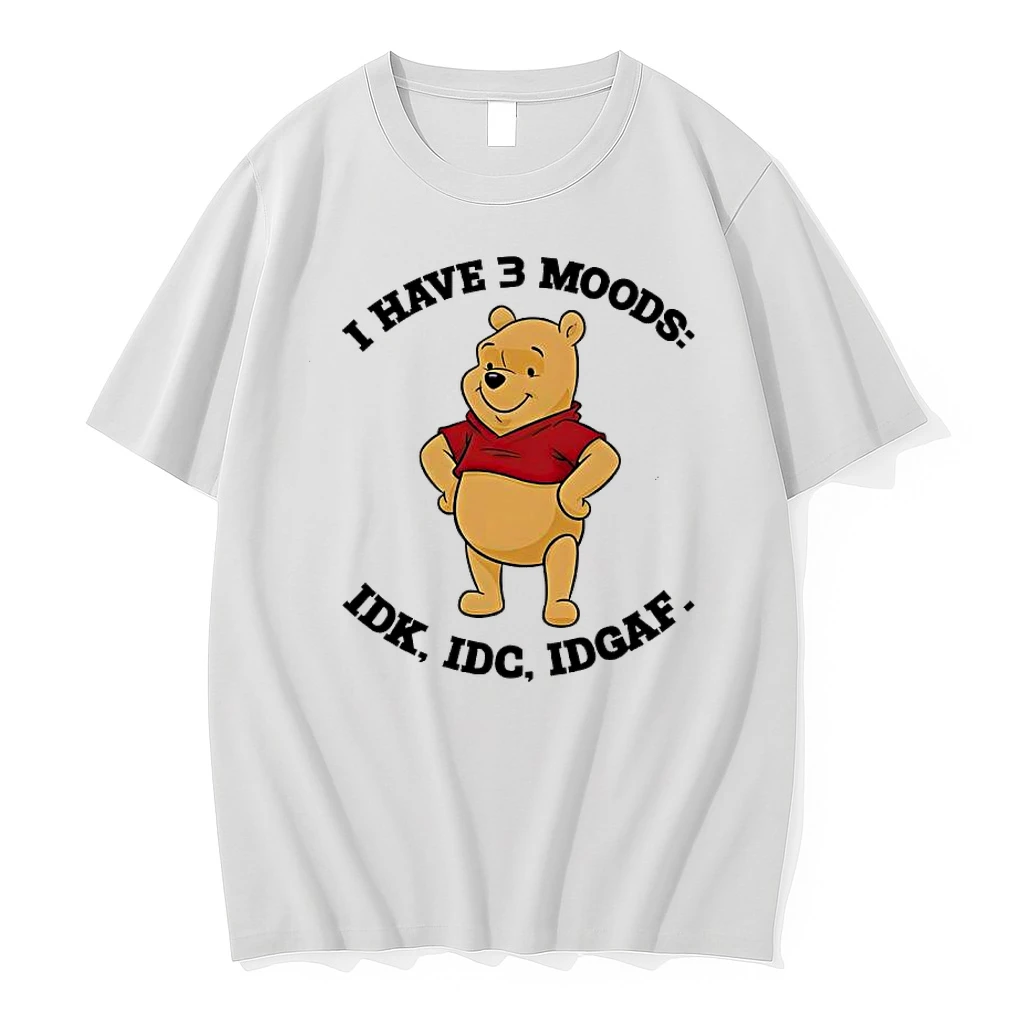 Whatwillwear Dalatshirt 20251222_123232 59_pooh Bear I Have 3 Moods I Dont Know I Dont Care I Dont Give A Fuck Shirts