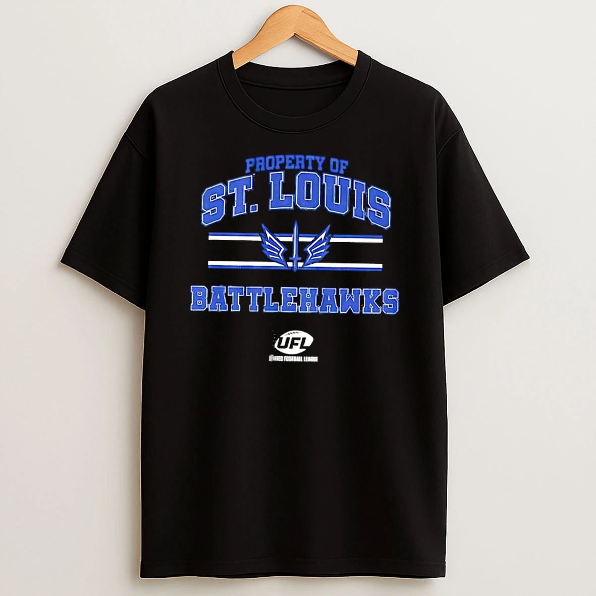 Whatwillwear Dalatshirt 20251222_161657 46_property Of St Louis Battlehawks Banner Stylish Shirts
