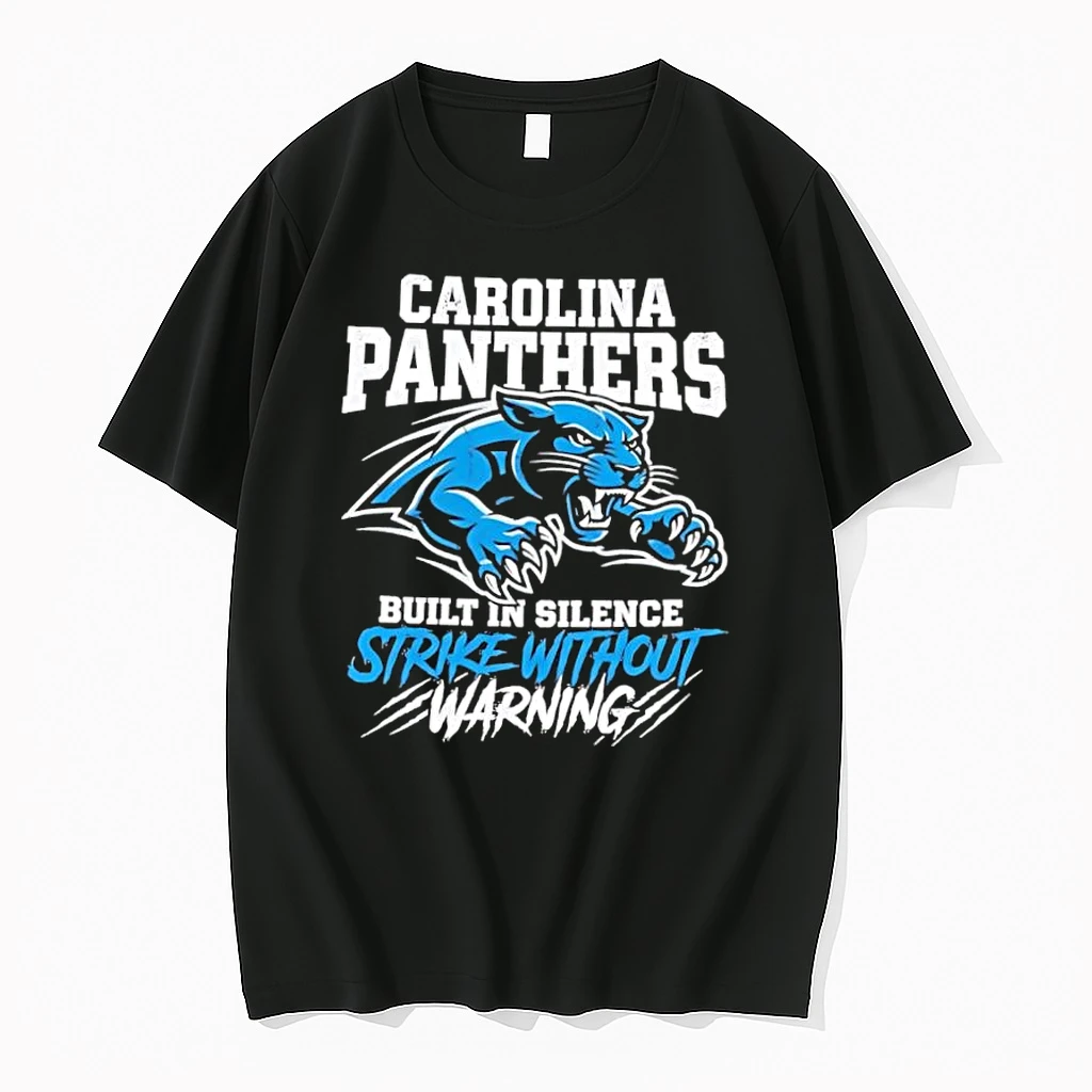 Whatwillwear Dalatshirt 20251222_163609 36_carolina Panthers Built In Silence Strike Without Warning Graphic Shirts