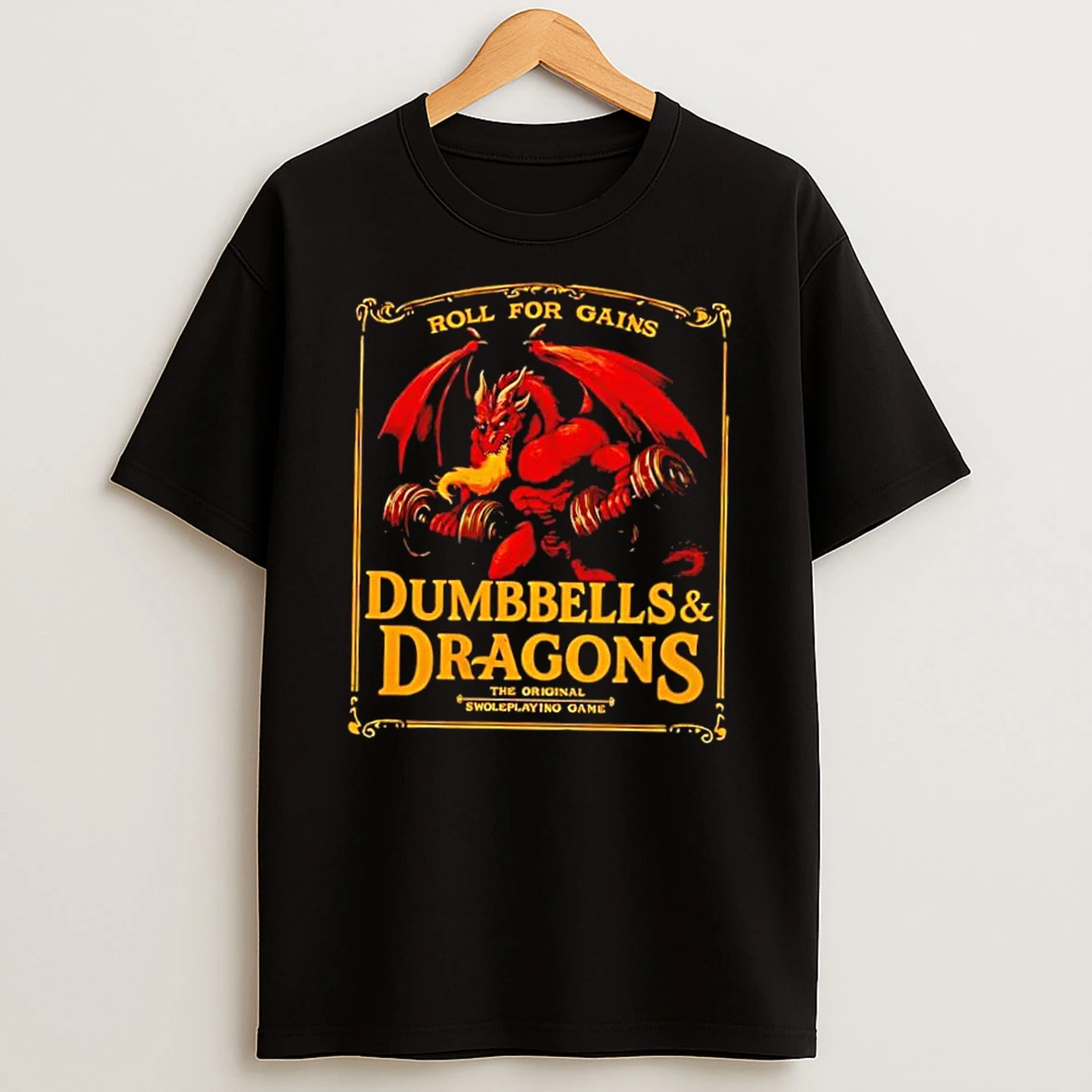 Whatwillwear Dalatshirt 20251222_163609 36_dungeons And Dragons Roll For Gains Gym Shirts