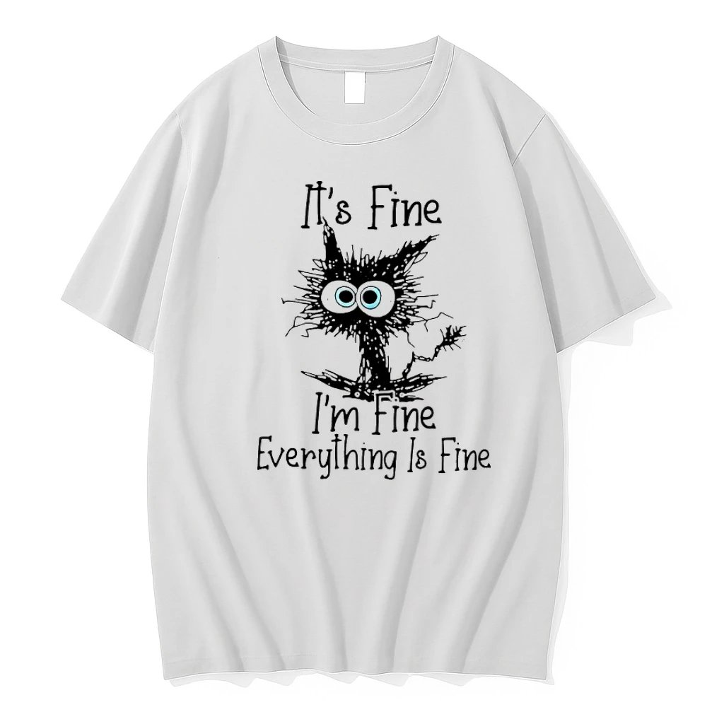 Whatwillwear Dalatshirt 20251224_122830 60_cat Its Fine Im Fine Everythings Fine Shirts
