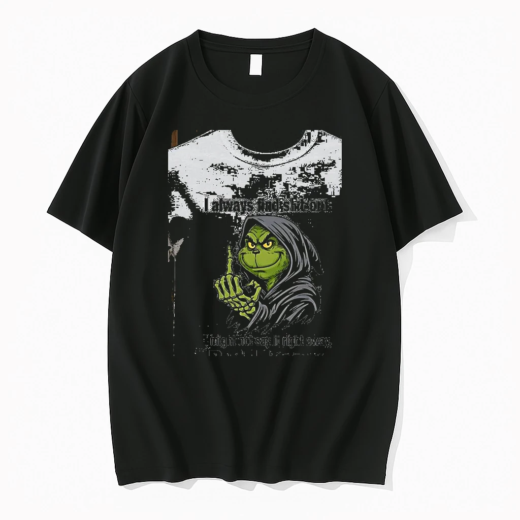 Whatwillwear Dalatshirt 20251224_122830 60_grinch I Always Find Shit Out I Might Not Say It Right Away But I Know Shirts