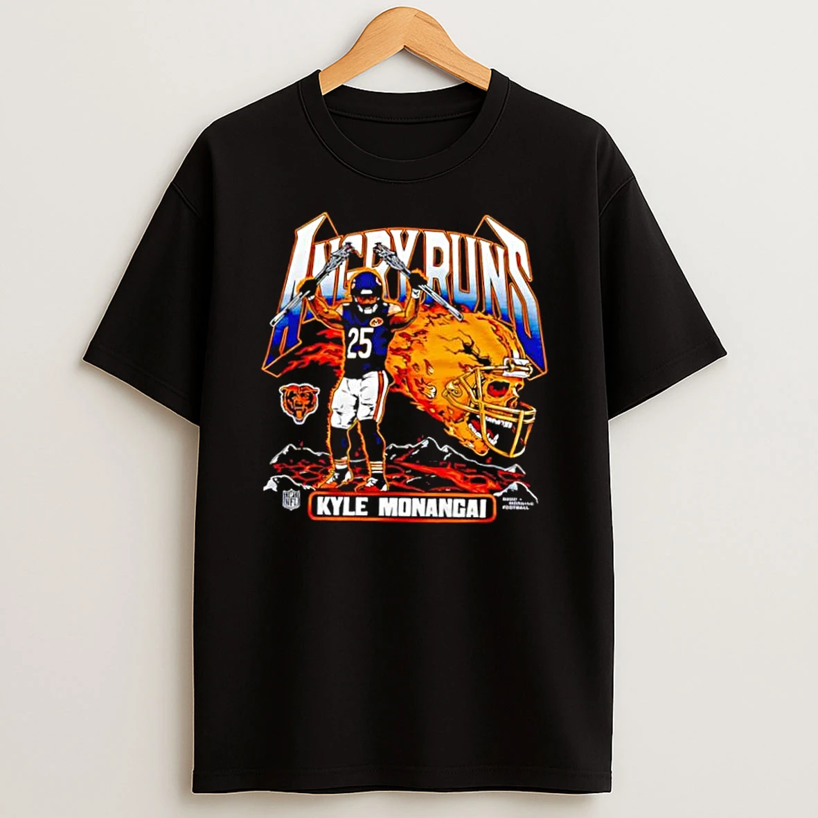 Whatwillwear Dalatshirt 20251225_095327 60_chicago Bears Kyle Monangai Angry Runs 2025 Double Winner Shirts