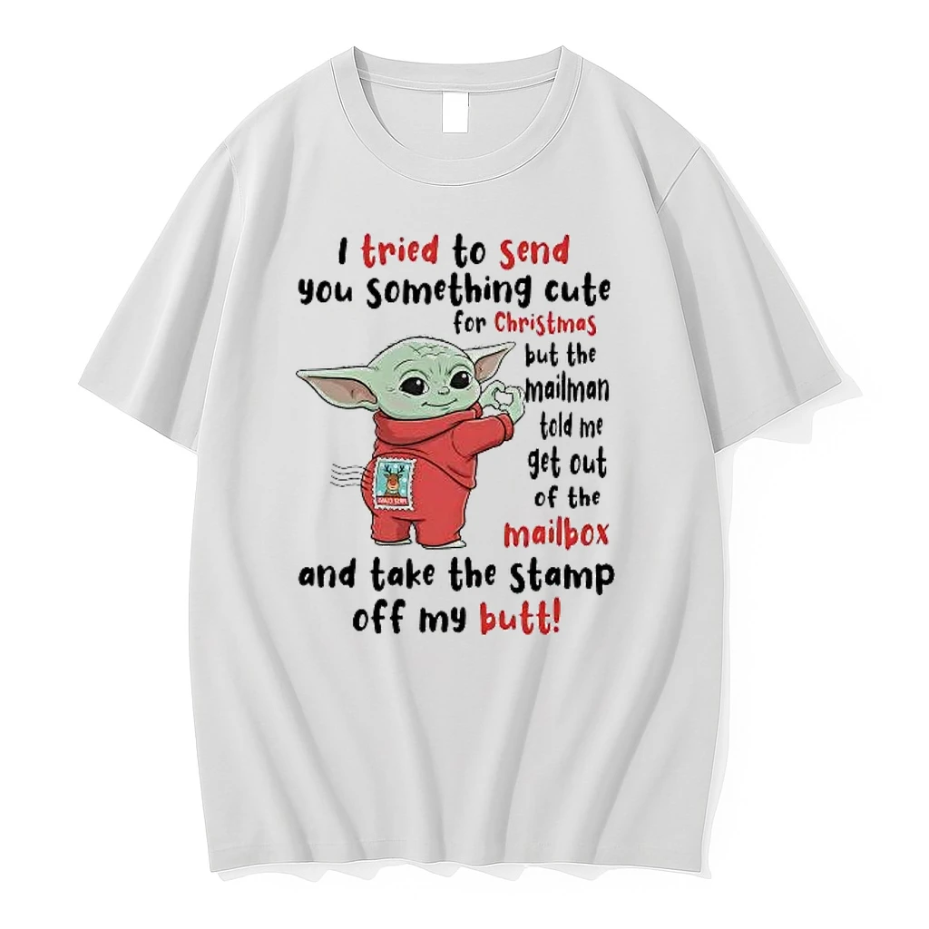 Whatwillwear Hoopoetees 20251219_121459 74_baby Yoda I Tried To Send You Something Cute For Christmas Shirts