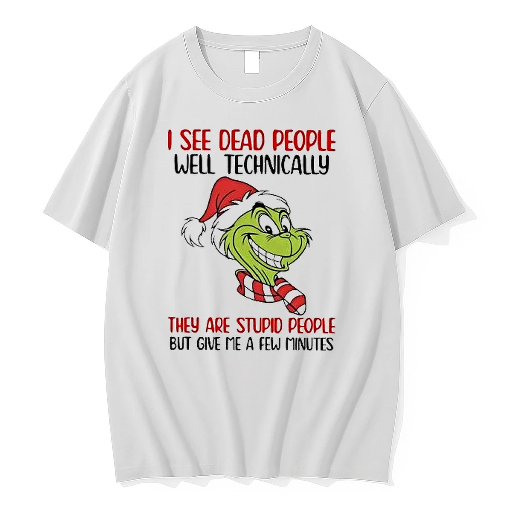 Whatwillwear Hoopoetees 20251219_121459 74_grinch I See Dead People Well Technically They Are Stupid People Christmas Shirts