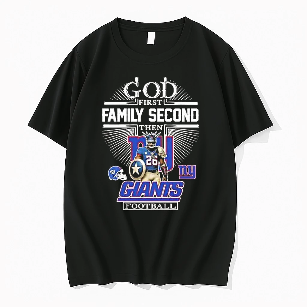 Whatwillwear Hoopoetees 20251219_181129 71_god First Family Second Then New York Giants Football Mascot Shirts