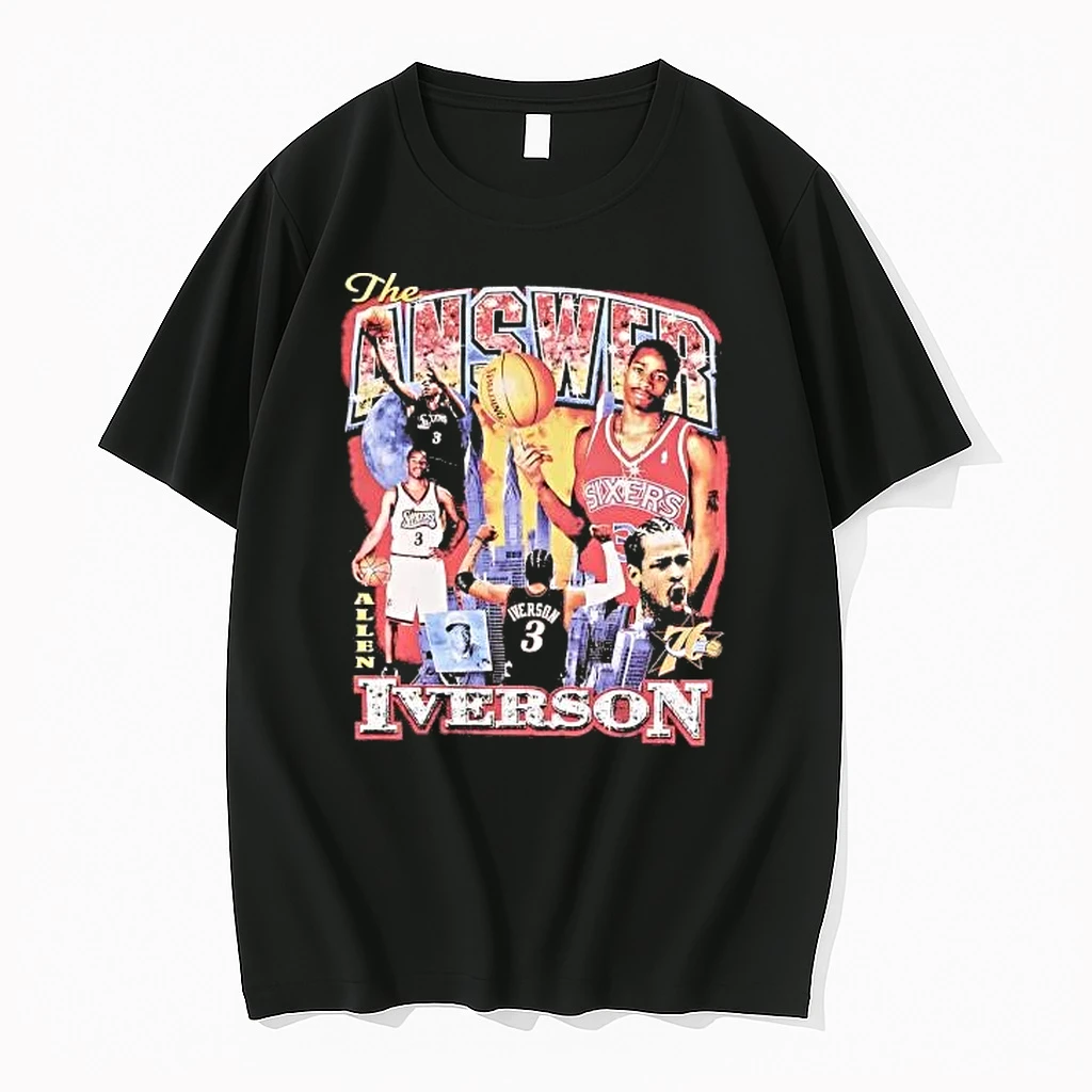 Whatwillwear Hoopoetees 20251222_101025 234_allen Iverson Legend The Answer Philadelphia 76ers Shirts