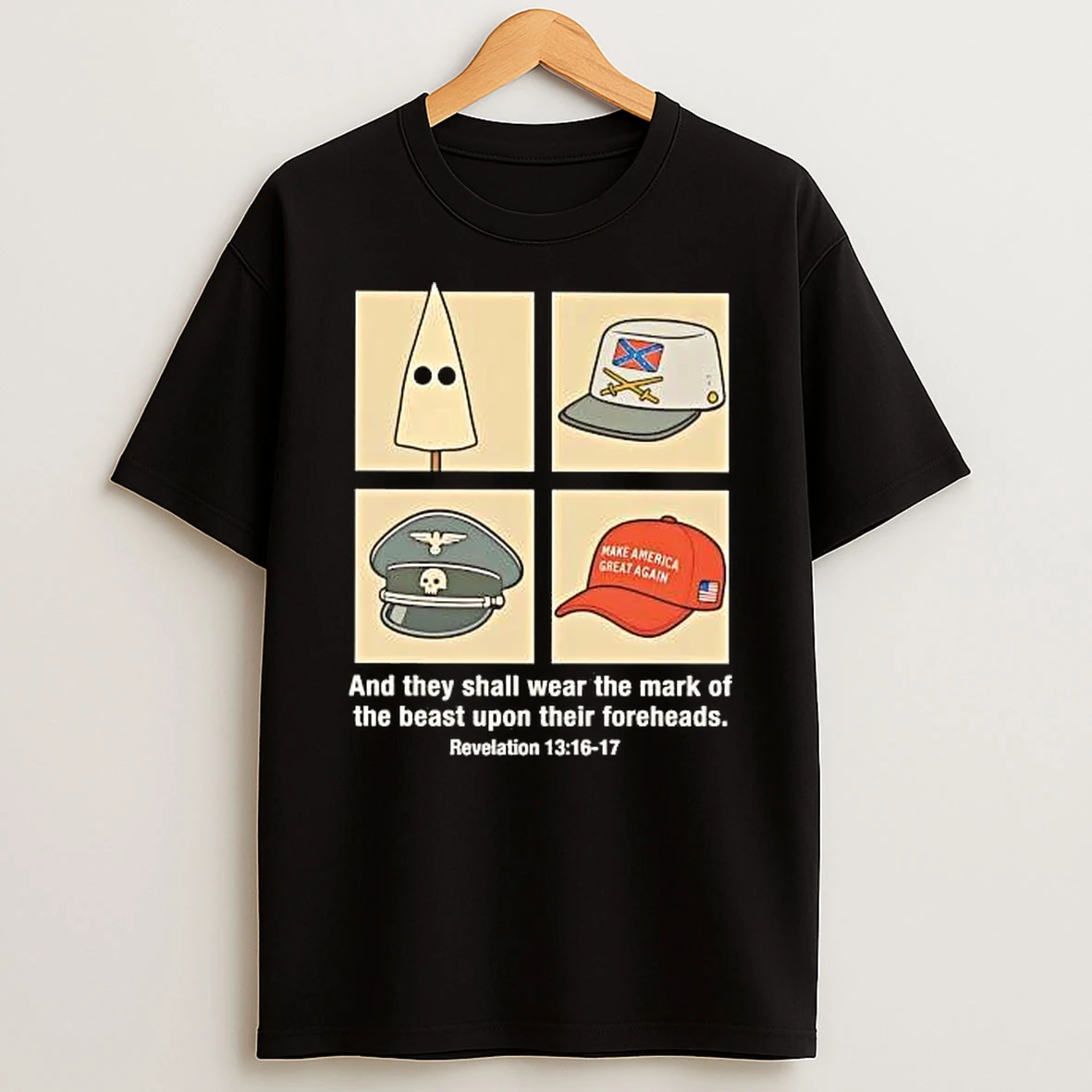 Whatwillwear Hoopoetees 20251222_101025 234_ice Fascism Kkk Maga And They Shall Wear The Mark Of The Beast Shirts