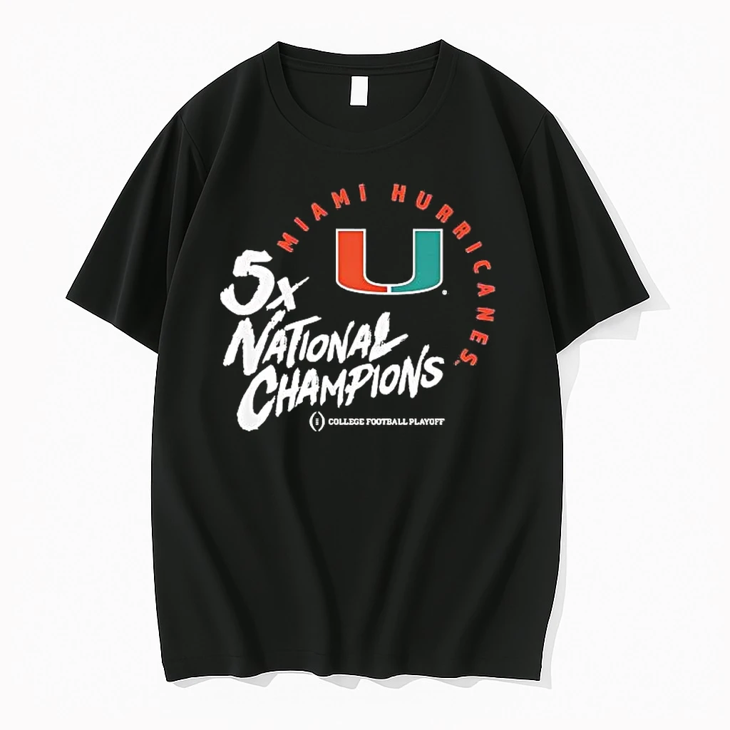 Whatwillwear Hoopoetees 20251222_101025 234_miami Hurricanes 5x National Champions 2025 Cfp Shirts