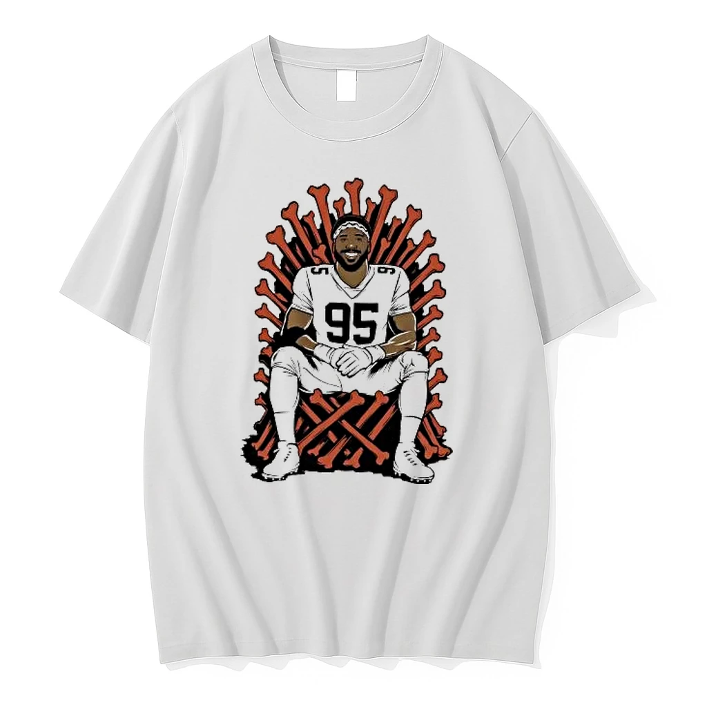 Whatwillwear Hoopoetees 20251222_101025 234_myles Garrett Single Season Sack King Thones Cleveland Browns Shirts