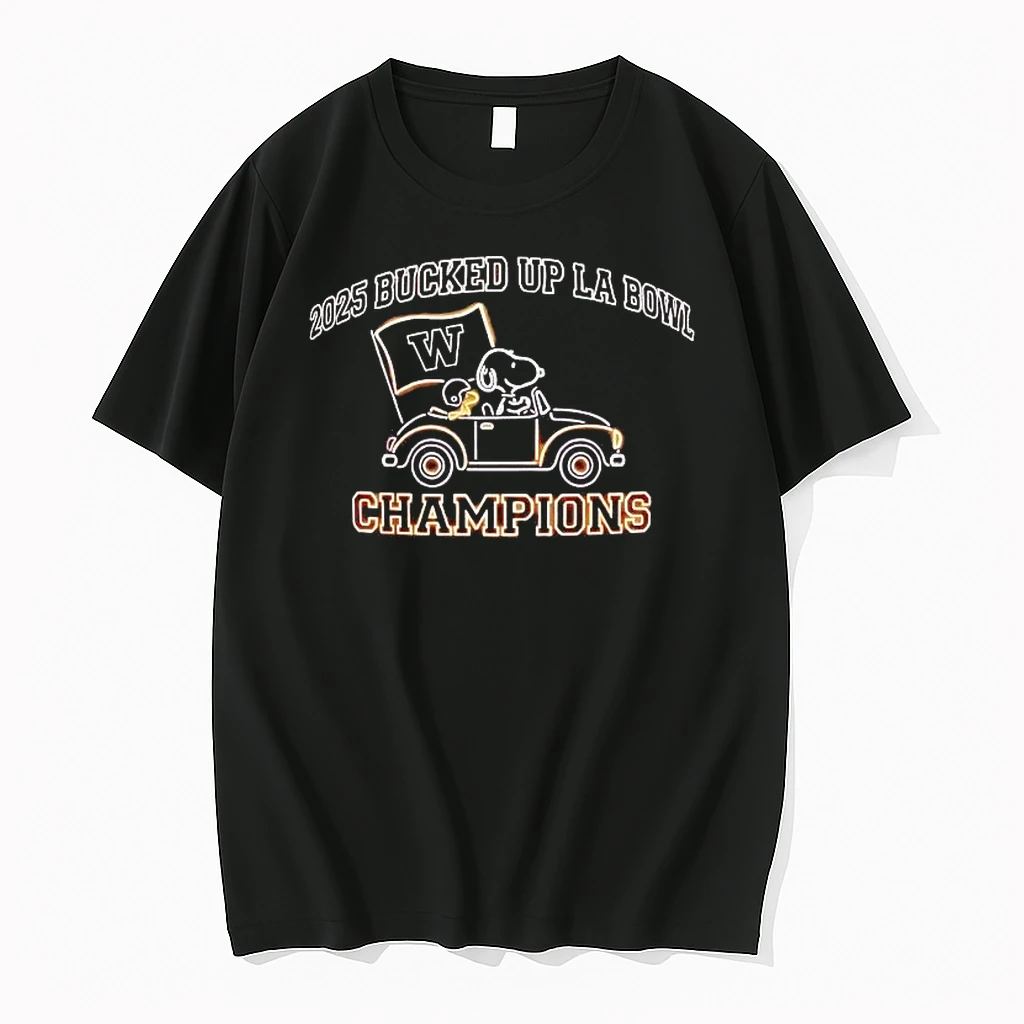 Whatwillwear Hoopoetees 20251222_101025 234_snoopy Washington Huskies 2025 Bucked Up La Bowl Champions Neon Shirts