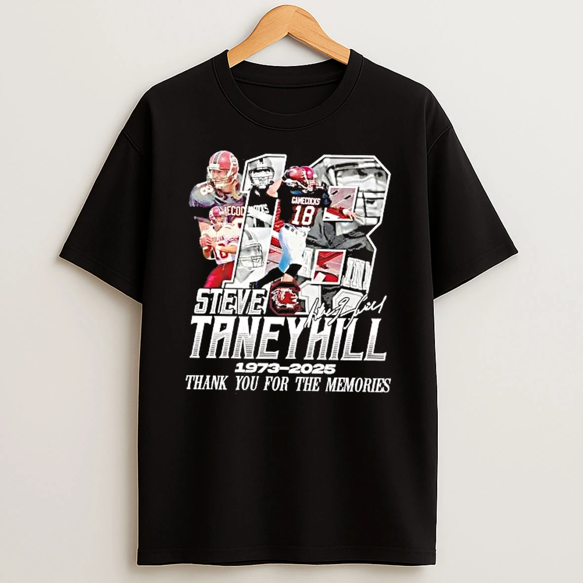 Whatwillwear Hoopoetees 20251222_101025 234_steve Taneyhill 1973 2025 Thank You For The Memories Shirts