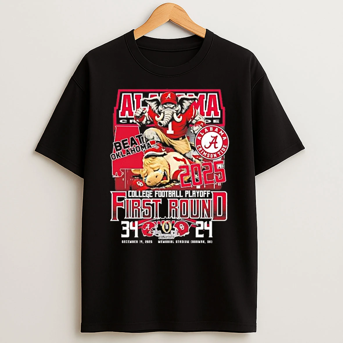 Whatwillwear Hoopoetees 20251223_095008 185_alabama Crimson Tide Beat Oklahoma 2025 Cfp First Round Shirts