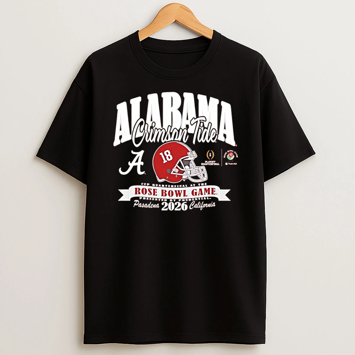 Whatwillwear Hoopoetees 20251223_095008 185_alabama Crimson Tide Helmet 2026 Cfp Quarterfinal Rose Bowl Game Shirts