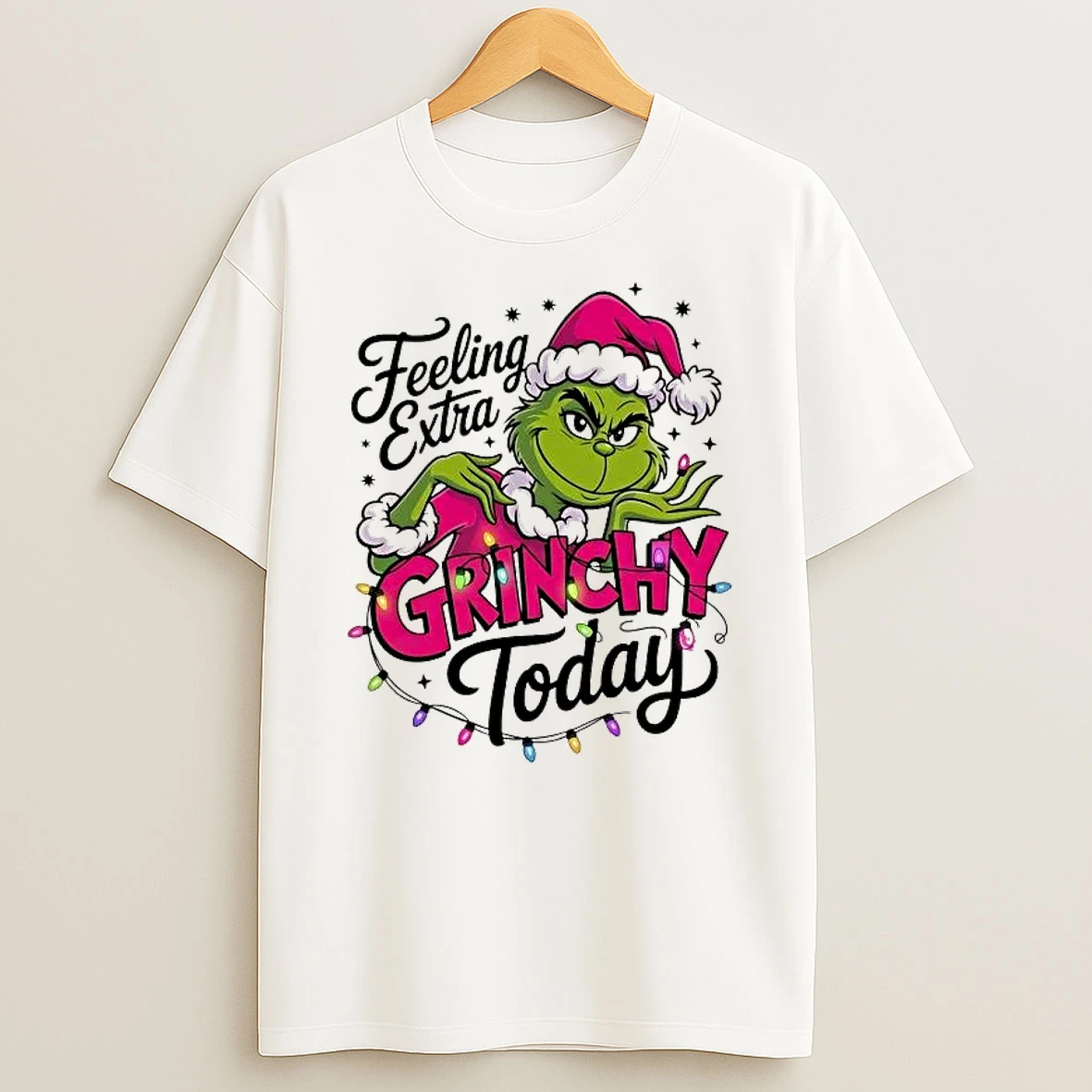 Whatwillwear Hoopoetees 20251223_095008 185_feeling Extra Grinch Today Christmas Shirts