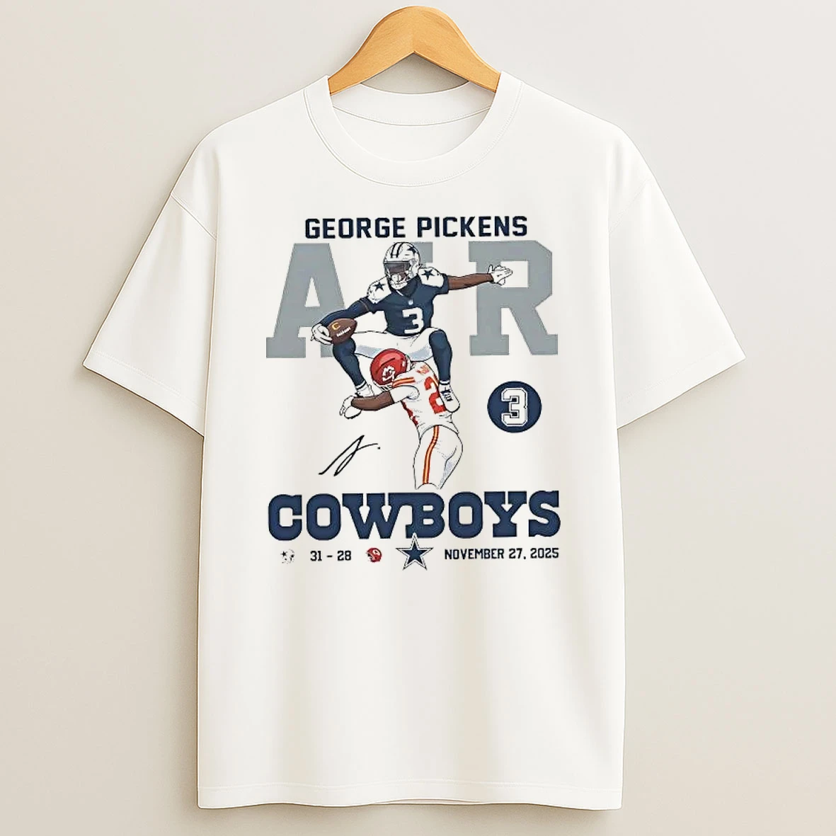 Whatwillwear Hoopoetees 20251223_095008 185_george Pickens Air Hurdle Dallas Cowboys Shirts