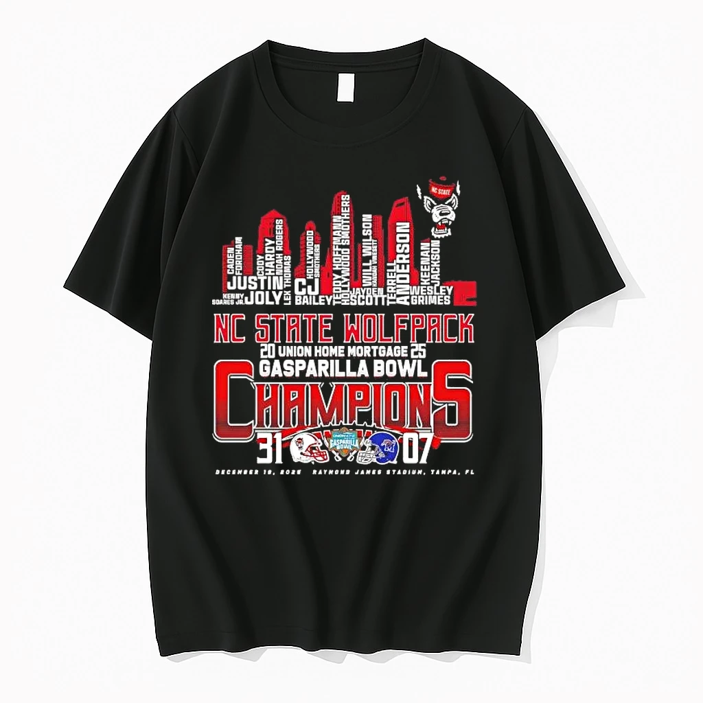 Whatwillwear Hoopoetees 20251223_095008 185_nc State Wolfpack 2025 Union Home Mortgage Gasparilla Bowl Champions Shirts