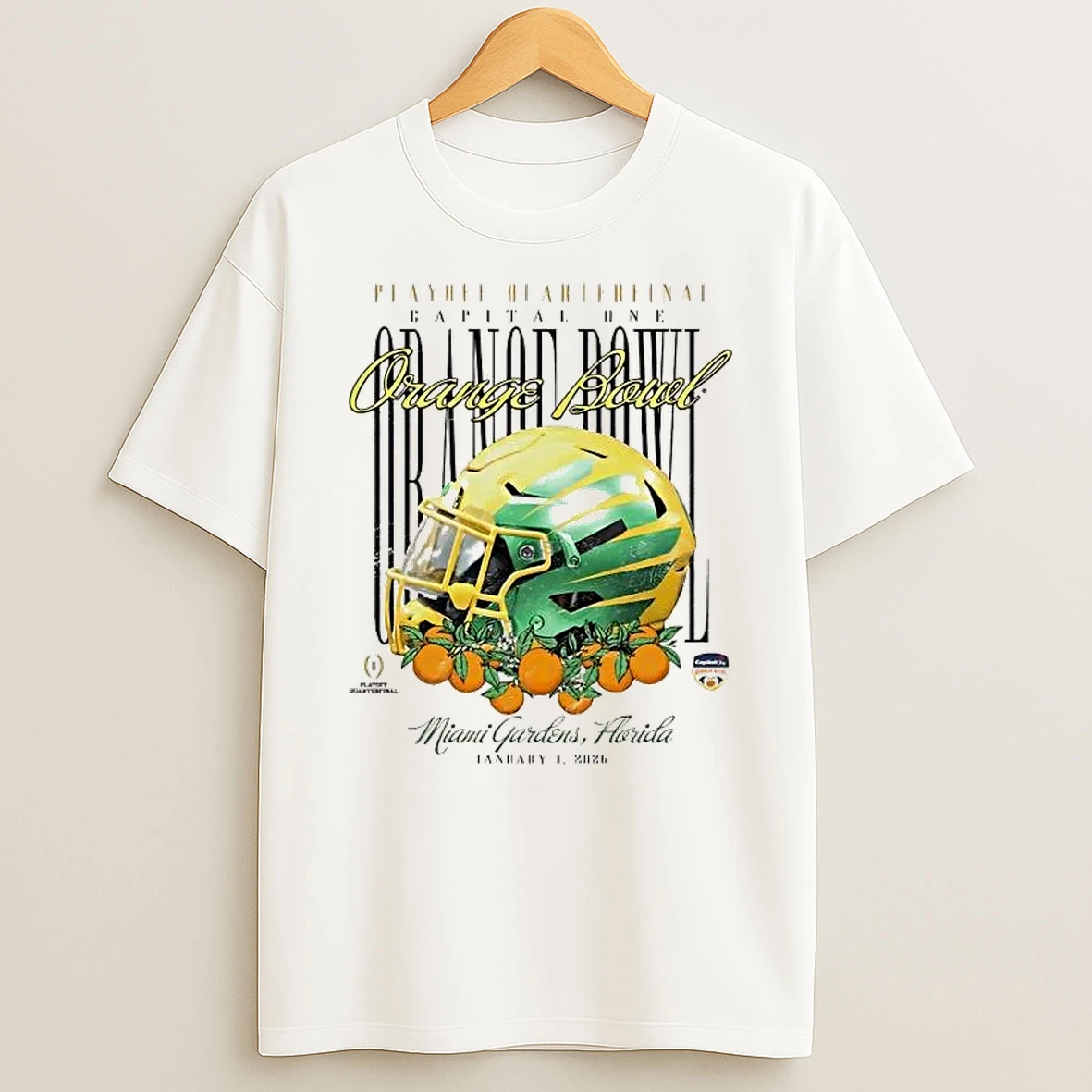Whatwillwear Hoopoetees 20251223_095008 185_oregon Ducks 2026 Cfp Quarterfinal Orange Bowl Helmet Shirts