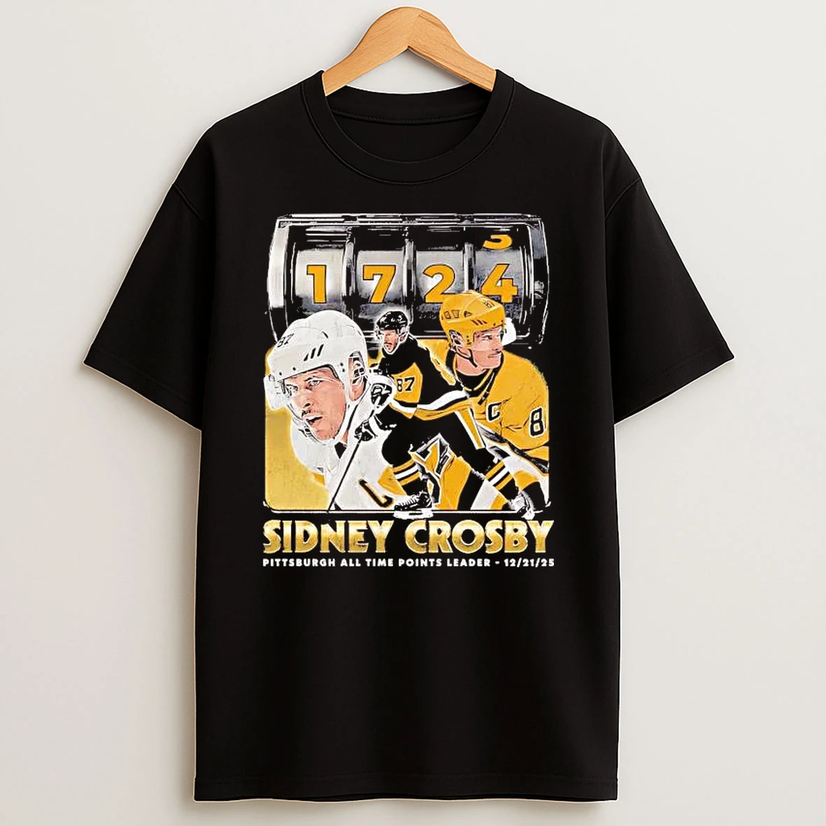 Whatwillwear Hoopoetees 20251223_143757 43_sidney Crosby Pittsburgh Penguins 1724 All Time Points Leader Shirts