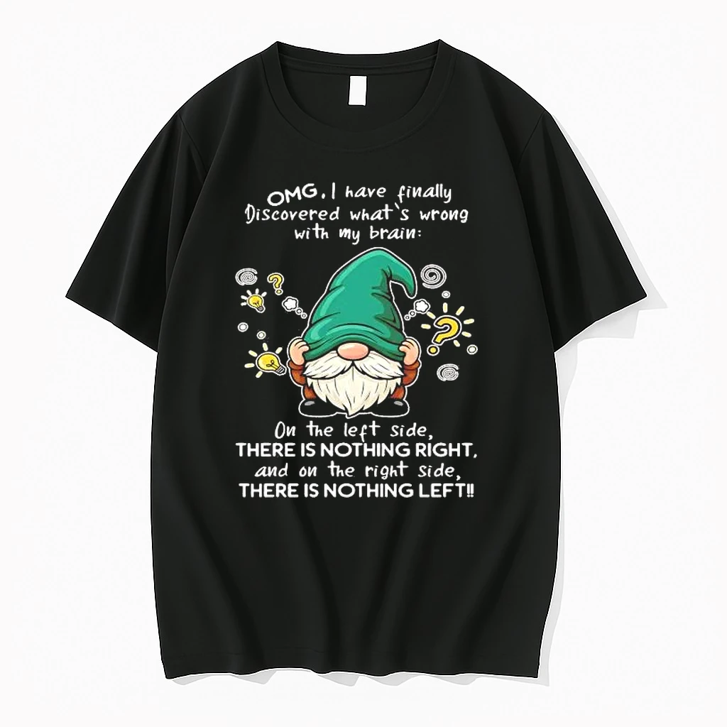 Whatwillwear Hoopoetees 20251224_172727 74_gnome Omg I Have Finally Discovered Whats Wrong With My Brain Shirts