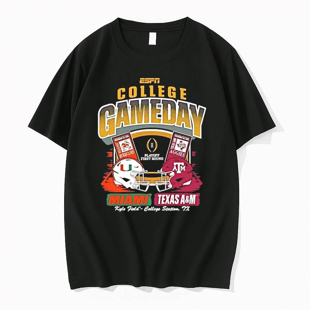 Whatwillwear Hoopoetees 20251225_094923 61_miami Hurricanes Vs Texas Am Aggies 2025 26 Espn College Gameday Ticket Shirts