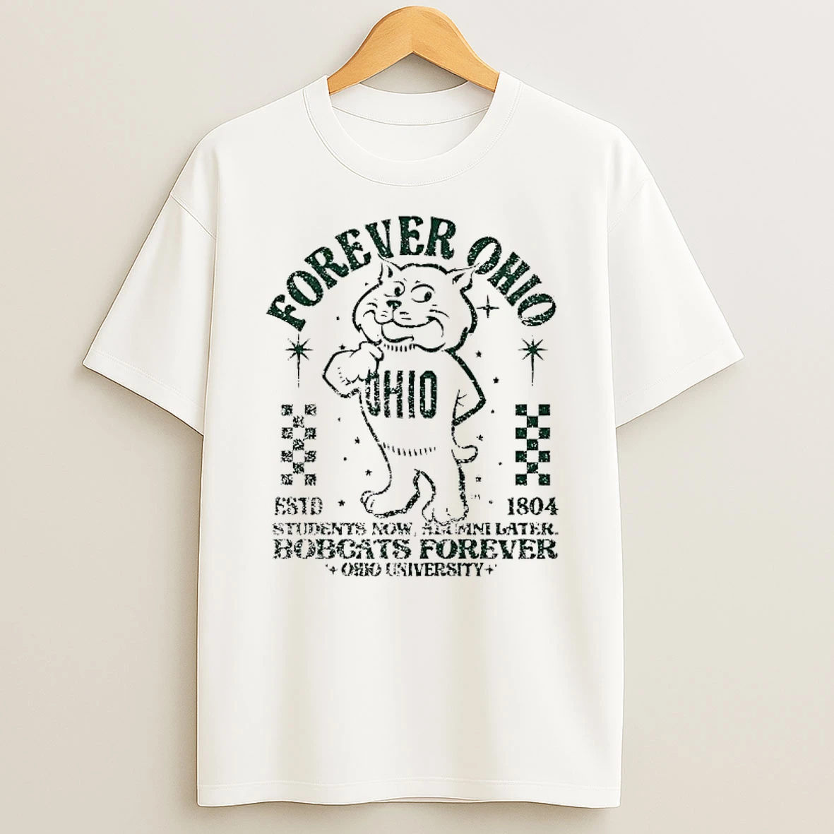 Whatwillwear Hoopoetees 20251225_094923 61_ohio Bobcats Mascot Rufus Forever Ohio Student Now Alumni Later Shirts