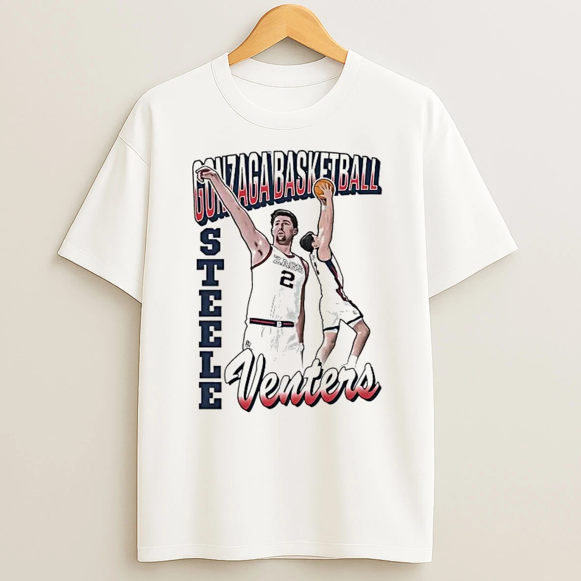 Whatwillwear Hoopoetees 20251225_094923 61_steele Venters Cartoon Gonzaga Bulldogs Shirts