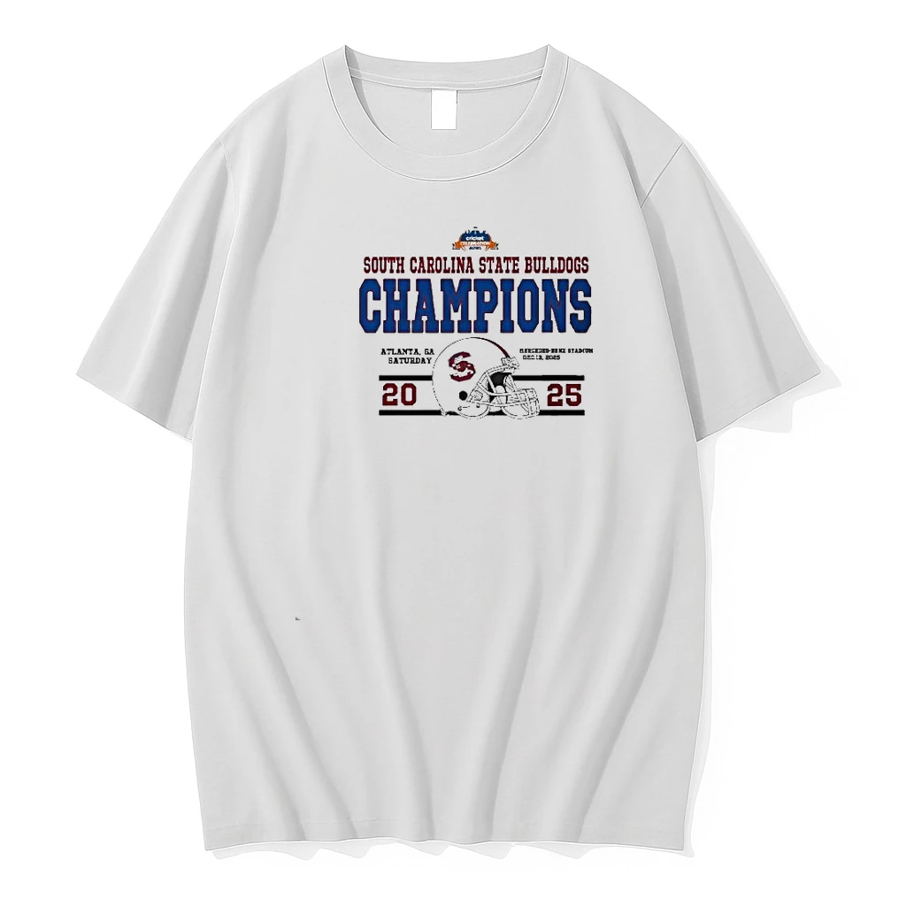 Whatwillwear Teeextra 20251217_125949 23_2025 Cricket Celebration Bowl Champions South Carolina State Bulldogs Football National Champions 2025 Vintage Shirts