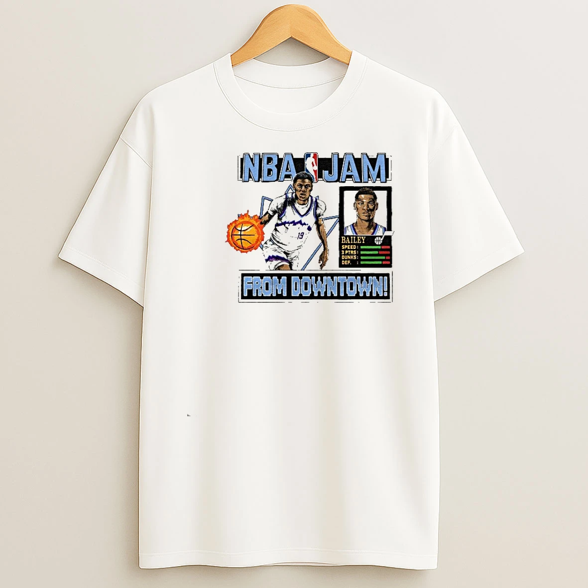 Whatwillwear Teeextra 20251217_125949 23_nba Jam Jazz Ace Bailey From Downtown Shirts