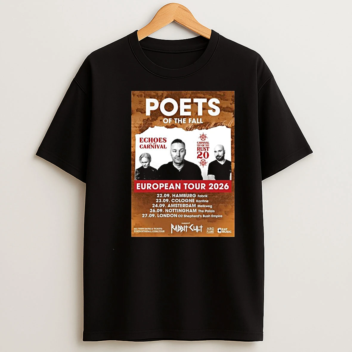 Whatwillwear Teeextra 20251219_121242 48_poets Of The Fall Europe Tour 2026 Shirts