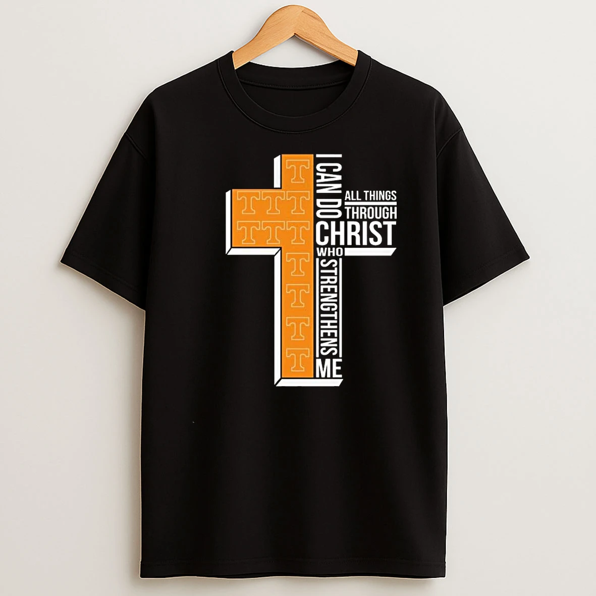 Whatwillwear Teeextra 20251219_121242 48_tennessee Volunteers I Can Do All Things Through Christ Who Strengthens Me Cross Shirts