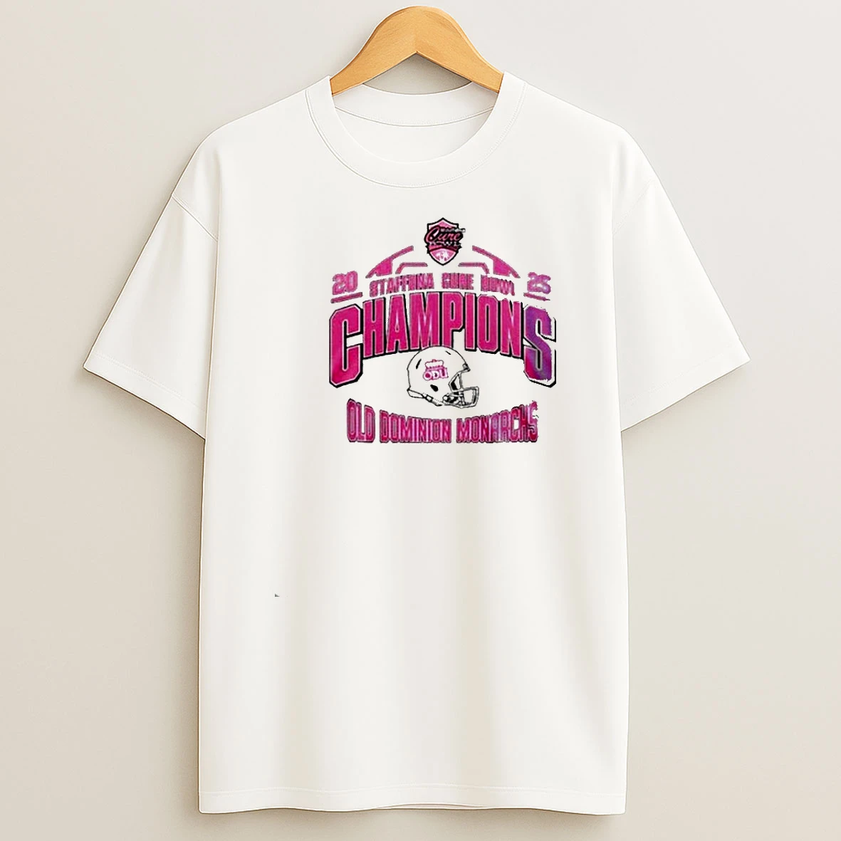 Whatwillwear Teeextra 20251219_232316 69_old Dominion Monarchs Champions Staffdna Cure Bowl 2025 Championship Shirts
