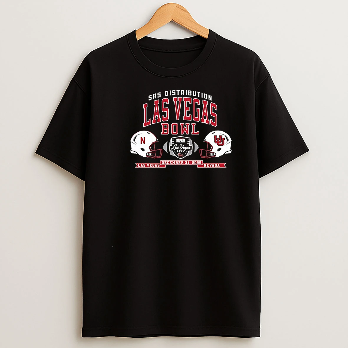 Whatwillwear Teeextra 20251219_232316 69_srs Distribution Las Vegas Bowl Nebraska Cornhuskers Vs Utah Utes At Las Vegas Nevada On December 31 2025 Shirts