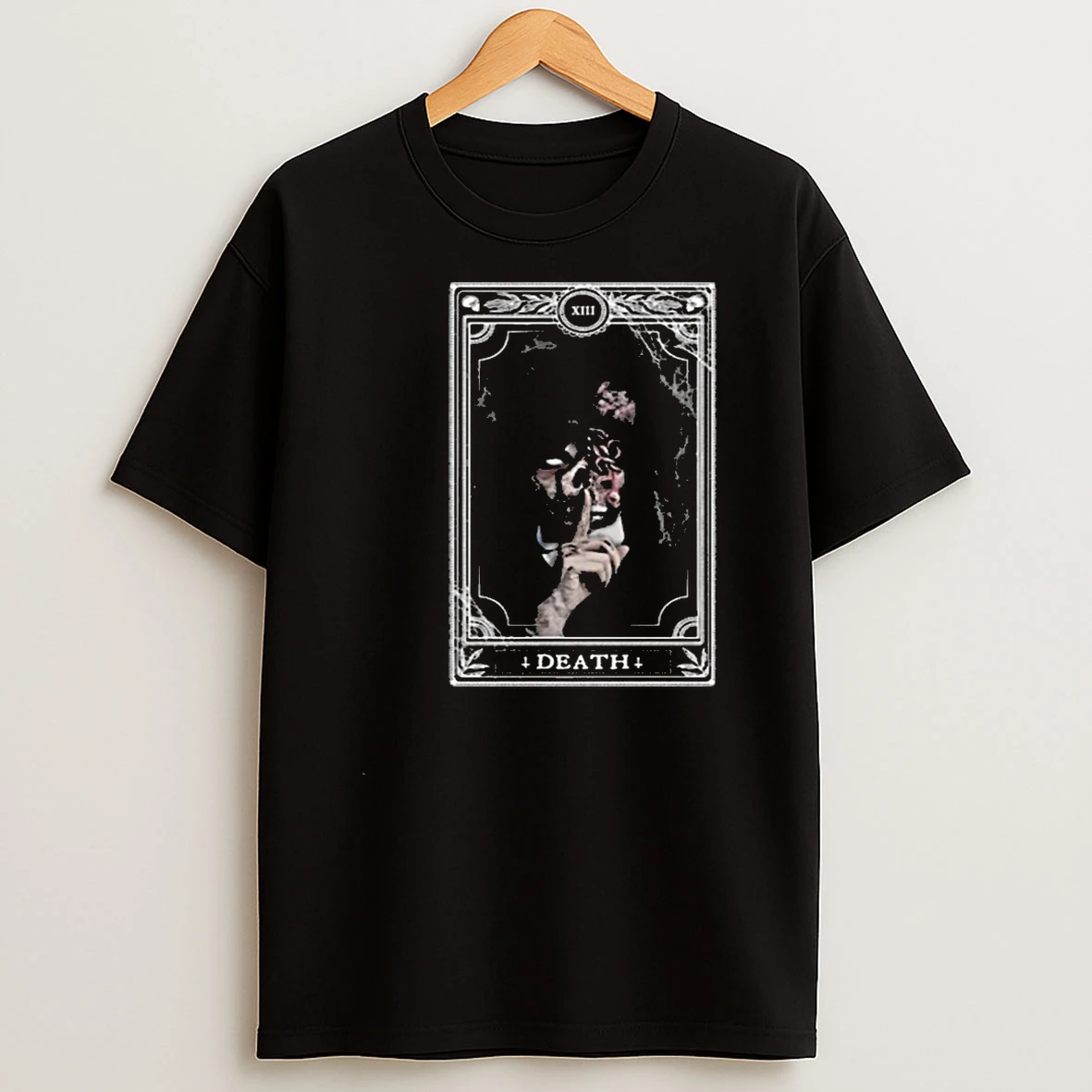 Whatwillwear Teeextra 20251219_232316 69_wednesday Addams Death Tarot Card Xiii Gothic Shirts