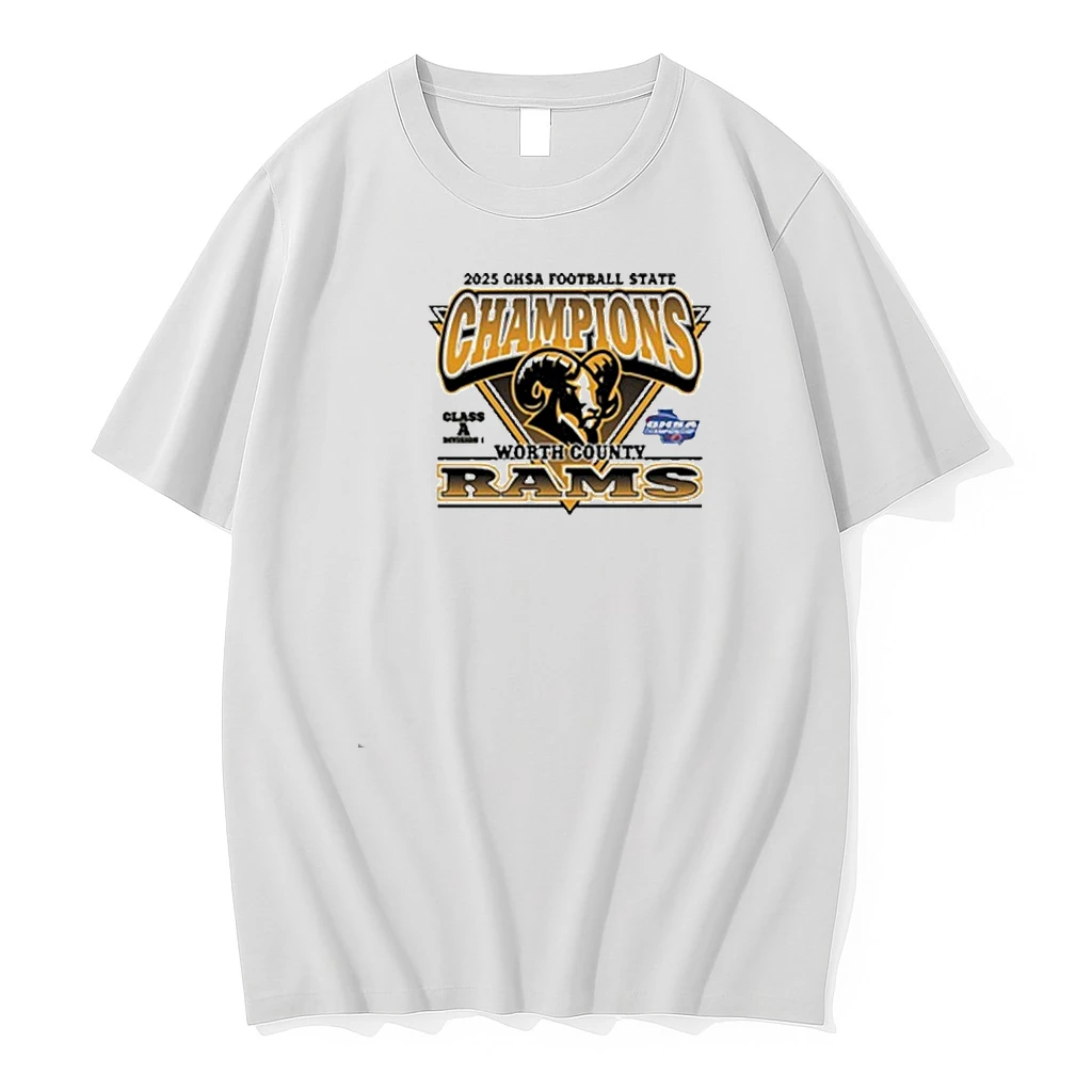 Whatwillwear Teeextra 20251219_232316 69_worth County Rams 2025 Ghsa Football State Champion Shirts