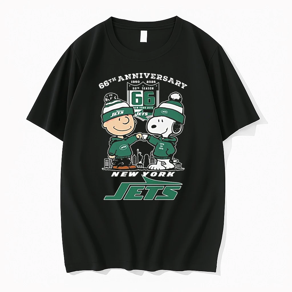 Whatwillwear Teeextra 20251222_122938 45_charlie Brown And Snoopy X New York Jets 66th Anniversary 1960 2026 Shirts