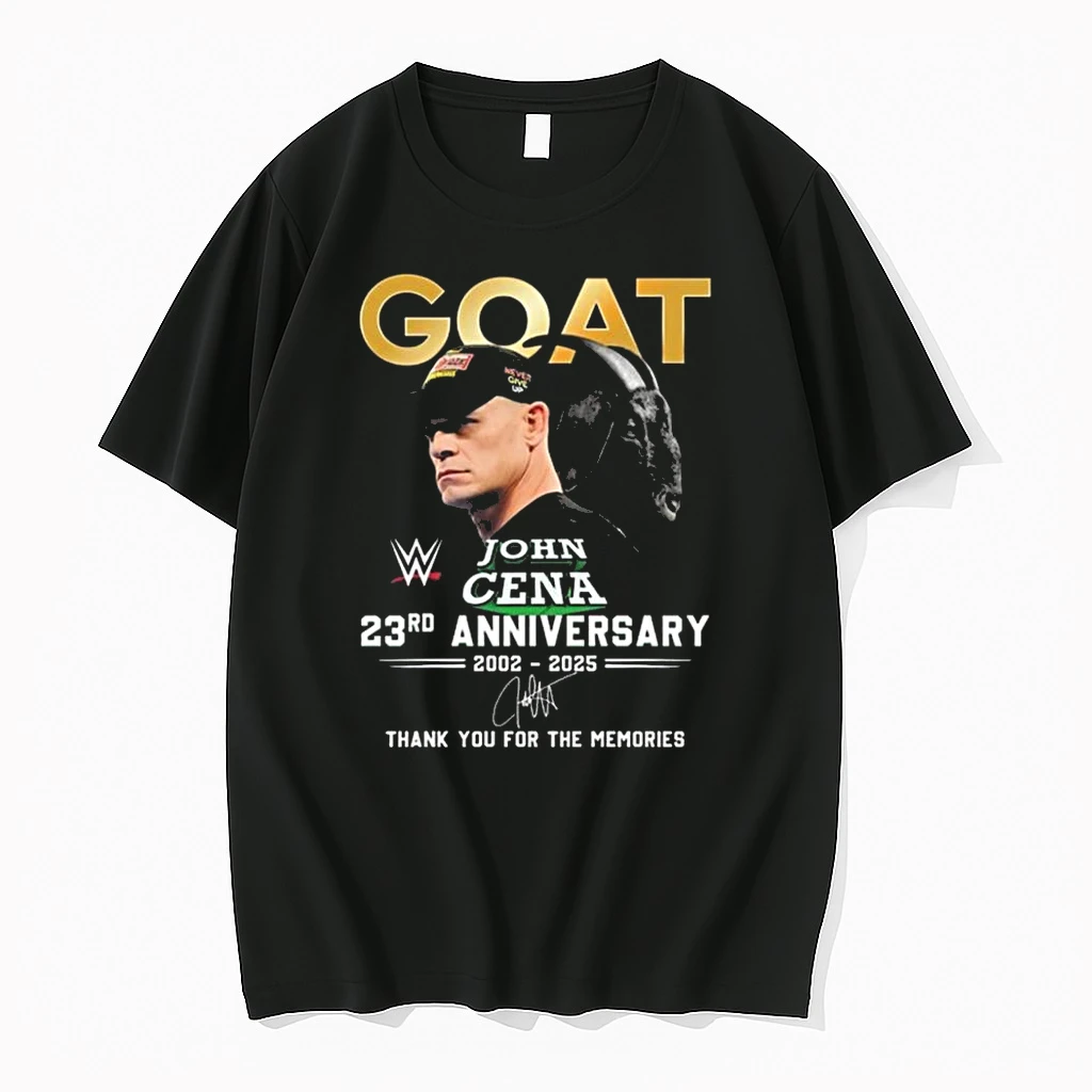 Whatwillwear Teeextra 20251222_122938 45_john Cena Goat 23rd Anniversary 2002 2025 Signature Thank You Shirts