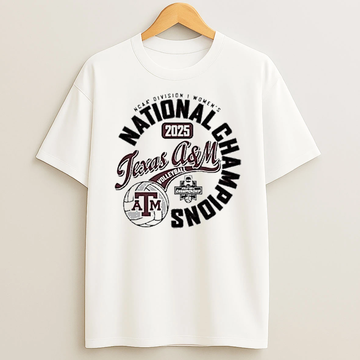Whatwillwear Teeextra 20251222_130310 42_texas Am Aggies 2025 Ncaa Division I Womens Volleyball National Champions Shirts