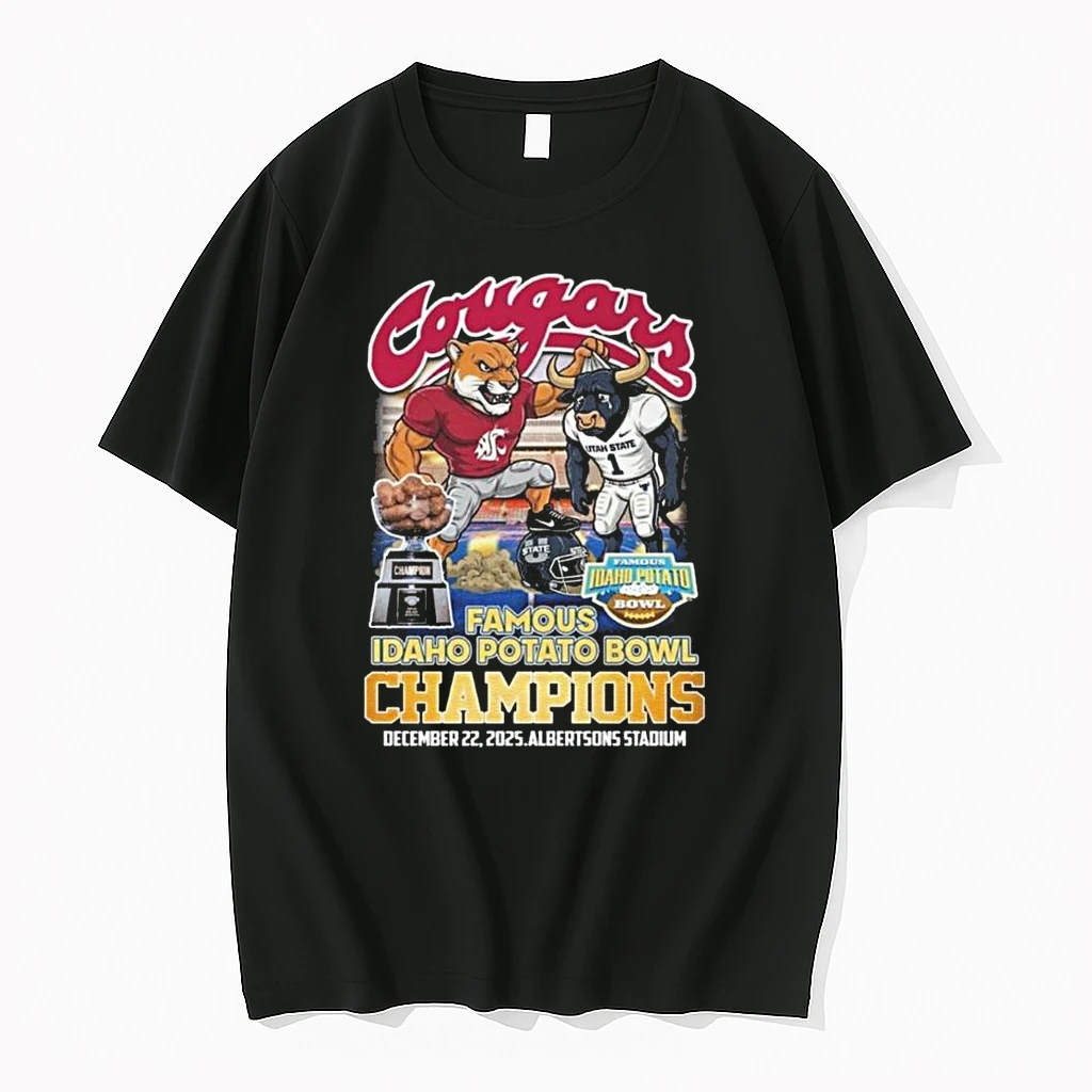 Whatwillwear Teeextra 20251223_122534 30_houston Cougars 2025 Famous Idaho Potato Bowl Champions Mascot Vintage Shirts