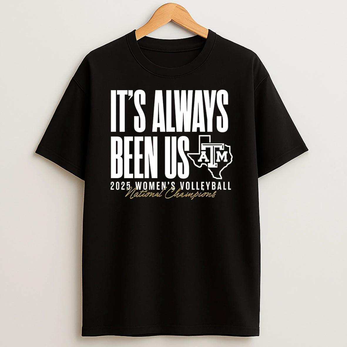 Whatwillwear Teeextra 20251223_122534 30_texas Am Aggies Volleyball National Champs Its Always Been Us Shirts