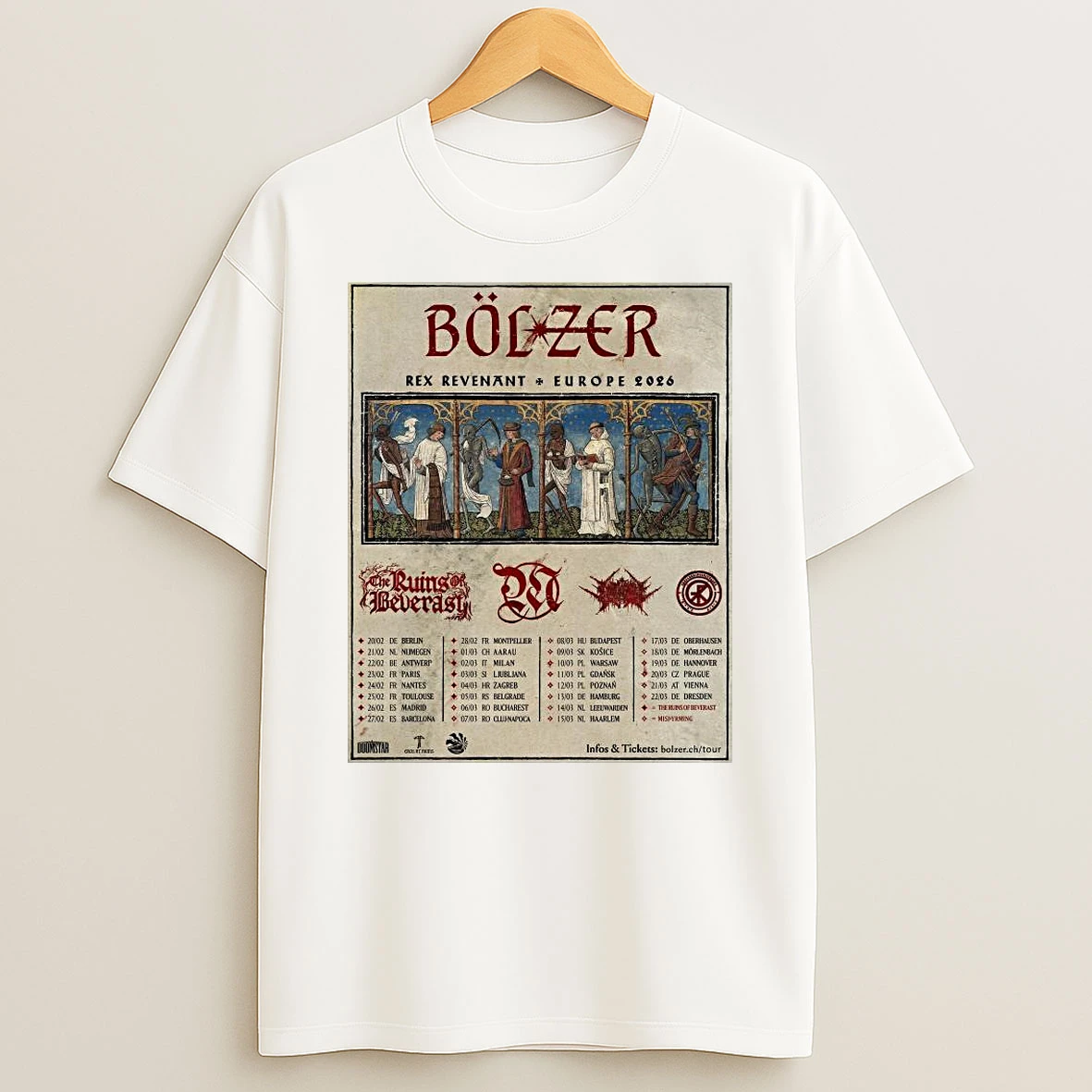 Whatwillwear Teeextra 20251223_125621 39_bolzer Rex Revenant European Tour 2026 Shirts