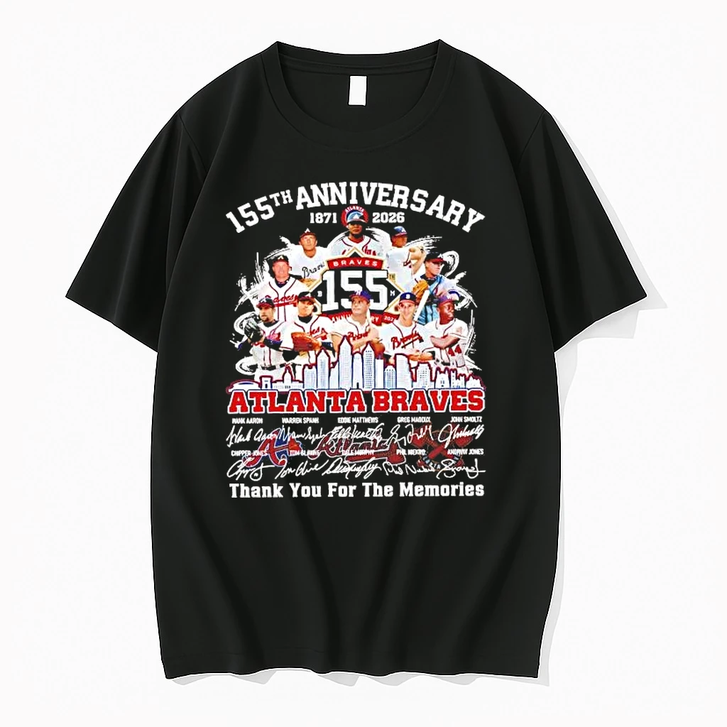 155th Anniversary 1871 2026 Atlanta Braves Team Players Shirts