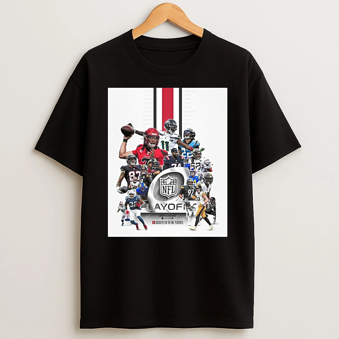 20 Buckeyes In The Nfl Playoffs Developed Here Shirts