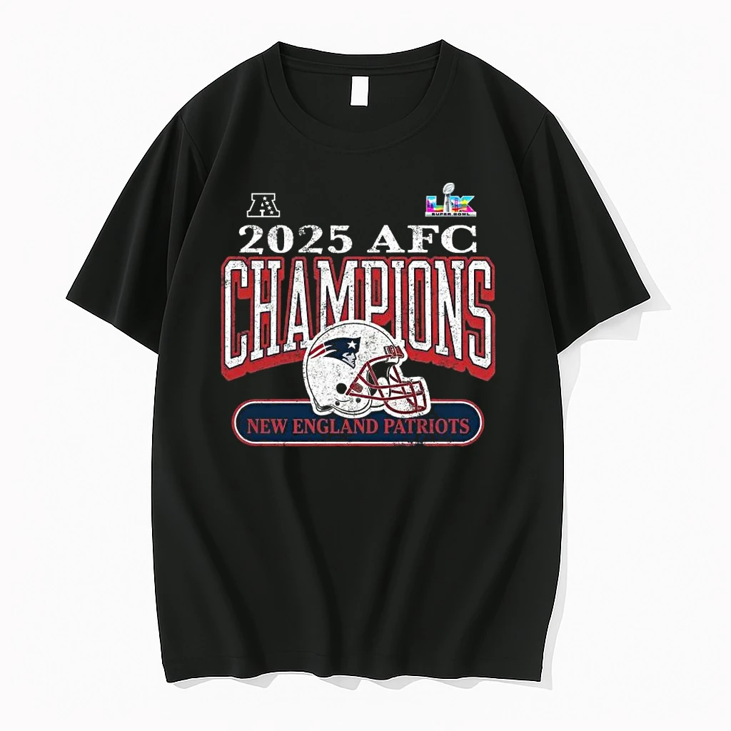 2025 Afc Champions New England Patriots Super Bowl Lx Bound Shirts
