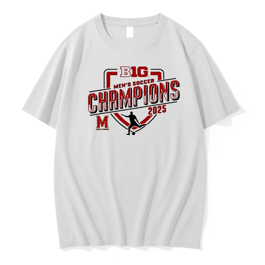 2025 Big Ten Mens Soccer Regular Season Champions Shirts