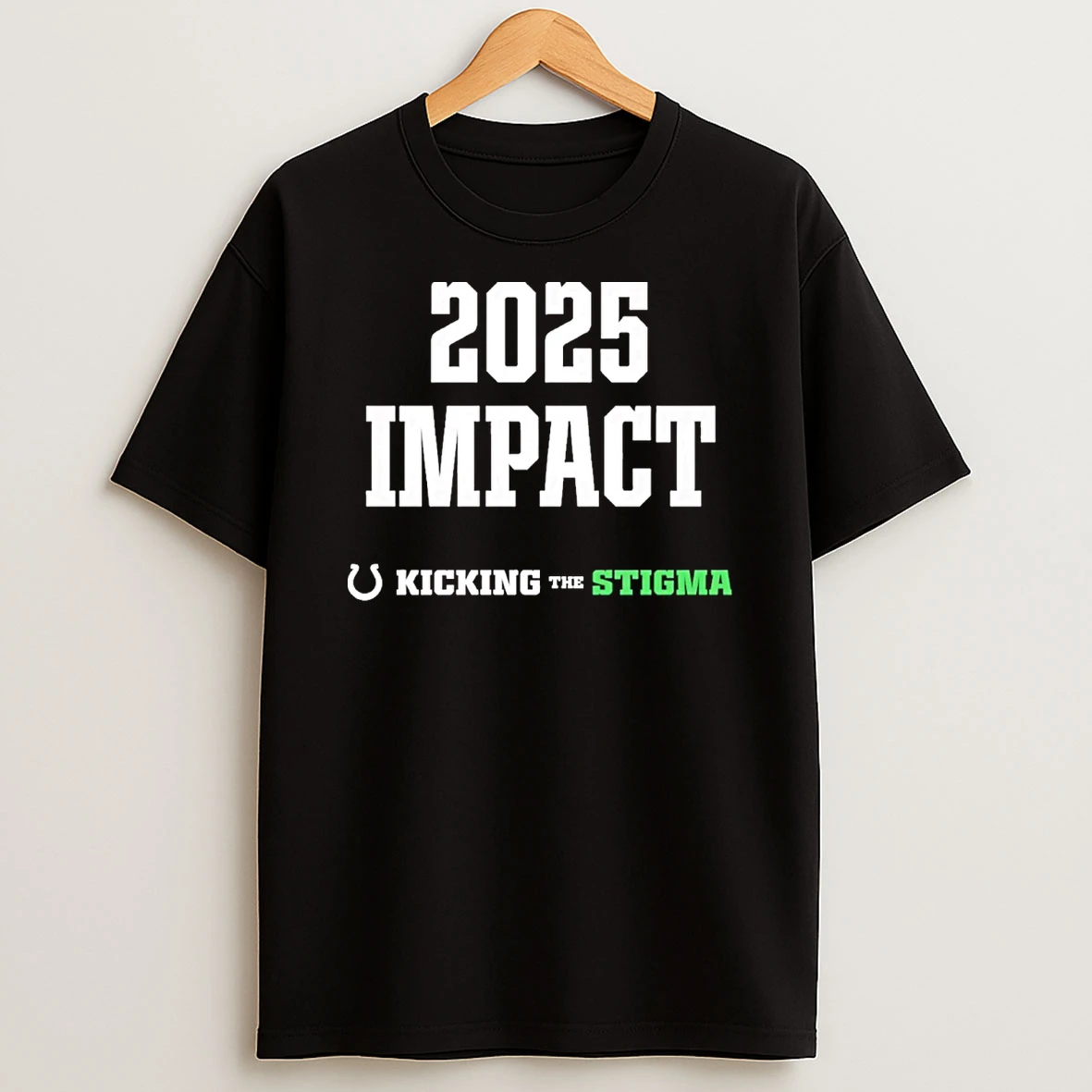 2025 Impact Kicking The Stigma Indianapolis Colts Nfl Shirts
